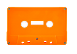 Orange Cassette Shell Tab Out